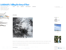Tablet Screenshot of landmaps.wordpress.com