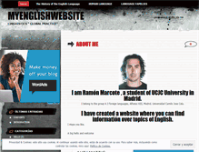 Tablet Screenshot of myenglishwebsite.wordpress.com