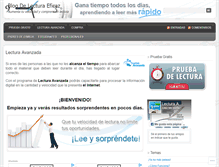 Tablet Screenshot of cursodelectura.wordpress.com