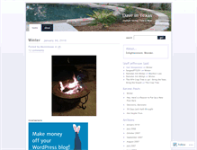 Tablet Screenshot of daveintexas.wordpress.com