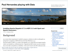Tablet Screenshot of hernandezpaul.wordpress.com
