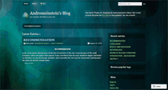 Desktop Screenshot of andromeinstein.wordpress.com