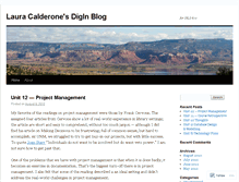 Tablet Screenshot of caldero.wordpress.com