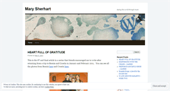 Desktop Screenshot of marysherhart.wordpress.com