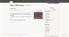 Desktop Screenshot of kizi2x.wordpress.com