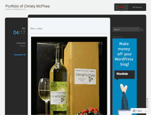 Tablet Screenshot of christymcphee.wordpress.com