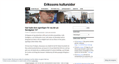 Desktop Screenshot of erikssonskultursidor.wordpress.com