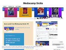 Tablet Screenshot of mediacampsicilia.wordpress.com