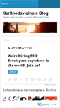 Mobile Screenshot of berlinodavicino.wordpress.com
