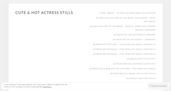 Desktop Screenshot of favouriteactressstills.wordpress.com
