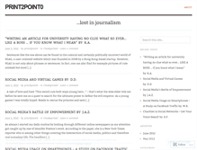 Tablet Screenshot of print2point0.wordpress.com