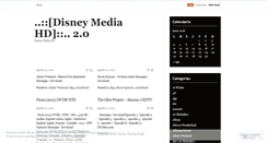 Desktop Screenshot of disneymediahd.wordpress.com