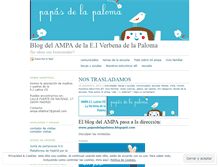 Tablet Screenshot of papasdelapaloma.wordpress.com