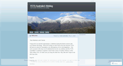 Desktop Screenshot of fotaaustralia.wordpress.com