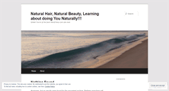 Desktop Screenshot of naturallysasse.wordpress.com
