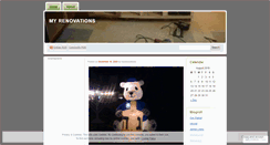 Desktop Screenshot of myrenovations.wordpress.com