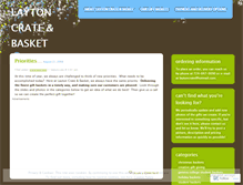 Tablet Screenshot of laytoncrate.wordpress.com