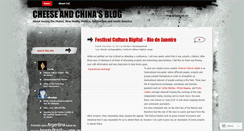 Desktop Screenshot of cheeseandchina.wordpress.com