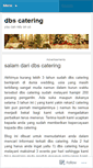 Mobile Screenshot of dbscatering.wordpress.com