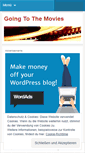 Mobile Screenshot of goingtothemovies.wordpress.com