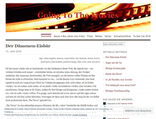 Tablet Screenshot of goingtothemovies.wordpress.com