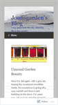 Mobile Screenshot of joansgarden.wordpress.com