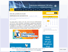 Tablet Screenshot of educacionadventista.wordpress.com