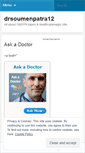 Mobile Screenshot of drsoumenpatra12.wordpress.com