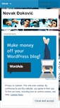 Mobile Screenshot of noledjokovic.wordpress.com