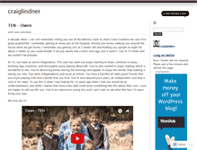 Tablet Screenshot of craiglindner.wordpress.com