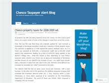 Tablet Screenshot of chescotaxpayeralert.wordpress.com