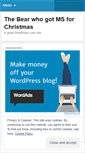 Mobile Screenshot of msbearcj.wordpress.com