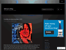 Tablet Screenshot of billroxx.wordpress.com