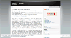 Desktop Screenshot of hinhsuphapdinh.wordpress.com