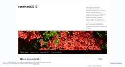 Desktop Screenshot of ewamaria2013texts.wordpress.com