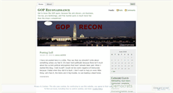 Desktop Screenshot of goprecon.wordpress.com