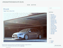 Tablet Screenshot of jordanthemango.wordpress.com