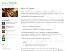Tablet Screenshot of danielkinsman.wordpress.com