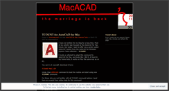 Desktop Screenshot of macacad.wordpress.com