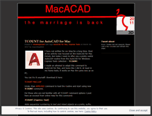 Tablet Screenshot of macacad.wordpress.com