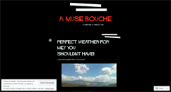 Desktop Screenshot of musebouchedotcom.wordpress.com