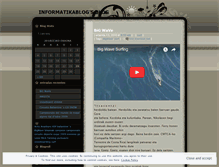 Tablet Screenshot of informatikablog.wordpress.com