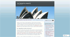 Desktop Screenshot of byresearch.wordpress.com