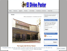 Tablet Screenshot of parroquiadivinopastor.wordpress.com