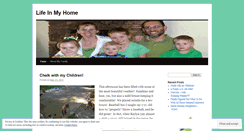 Desktop Screenshot of lifeinmyhome.wordpress.com