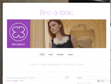 Tablet Screenshot of bricabracblog.wordpress.com