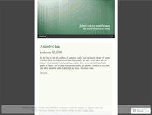 Tablet Screenshot of juhku.wordpress.com