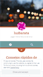 Mobile Screenshot of luzbarata.wordpress.com