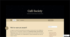 Desktop Screenshot of cafesocietyhd1.wordpress.com