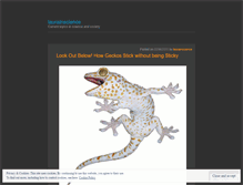 Tablet Screenshot of laurainscience.wordpress.com